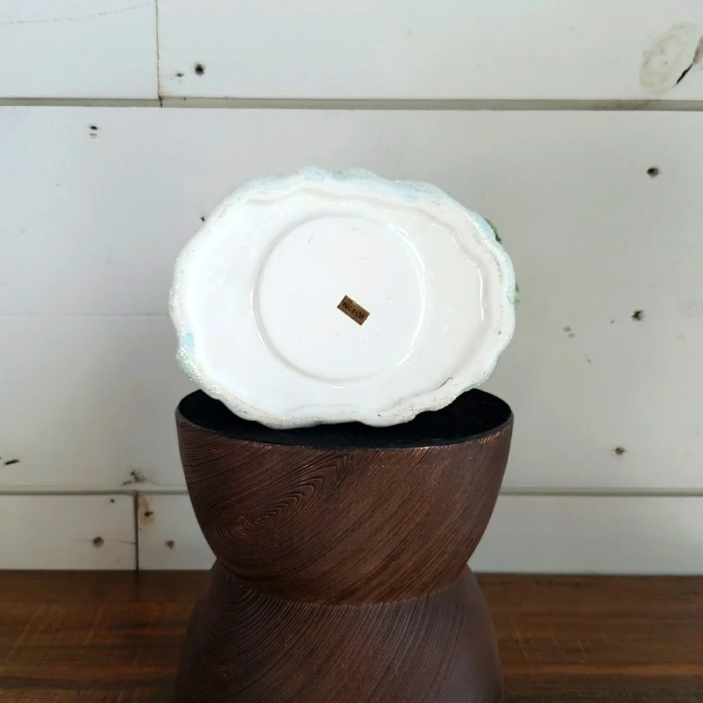 Santa 2001 Ceramic Tea Light Holder